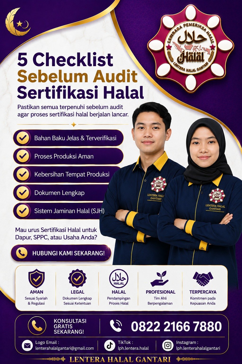 5 Checklist Sebelum Audit Sertifikasi Halal