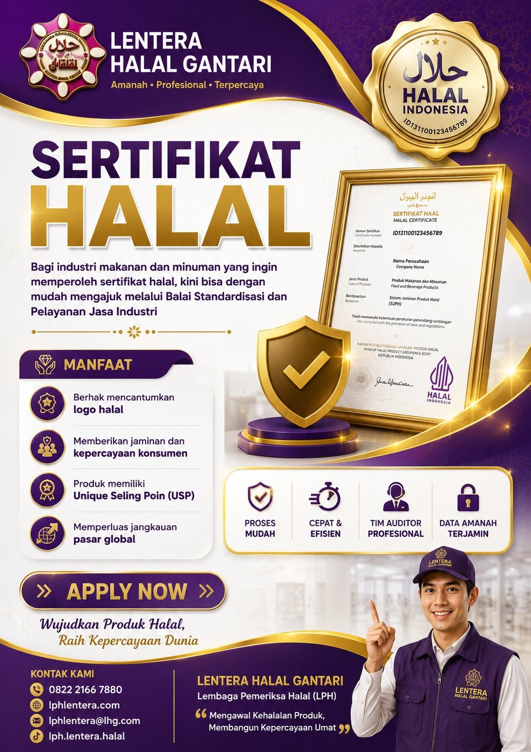 Labelisasi Sertifikat Halal Produk